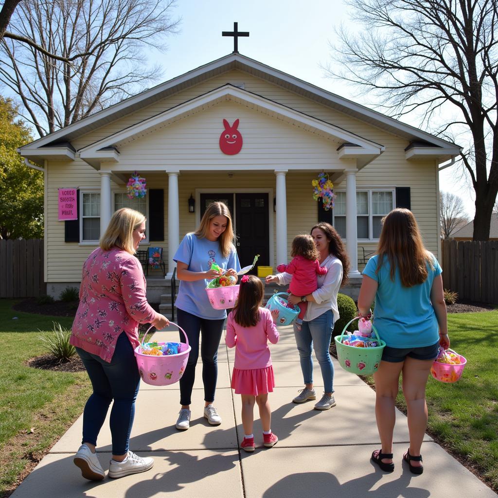 Finding Free Easter Baskets at Local Churches