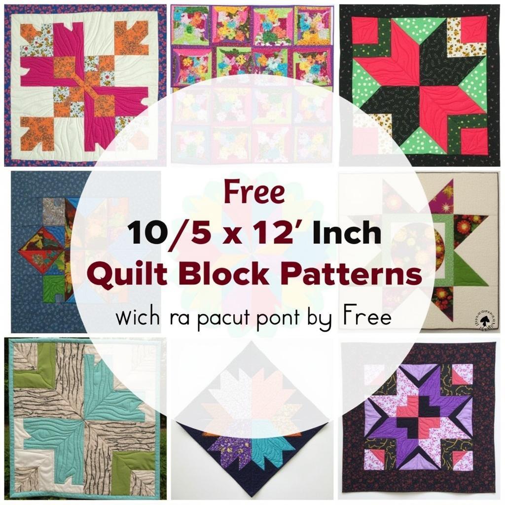 Finished Quilts Using Free 10 1/2 Inch Block Patterns