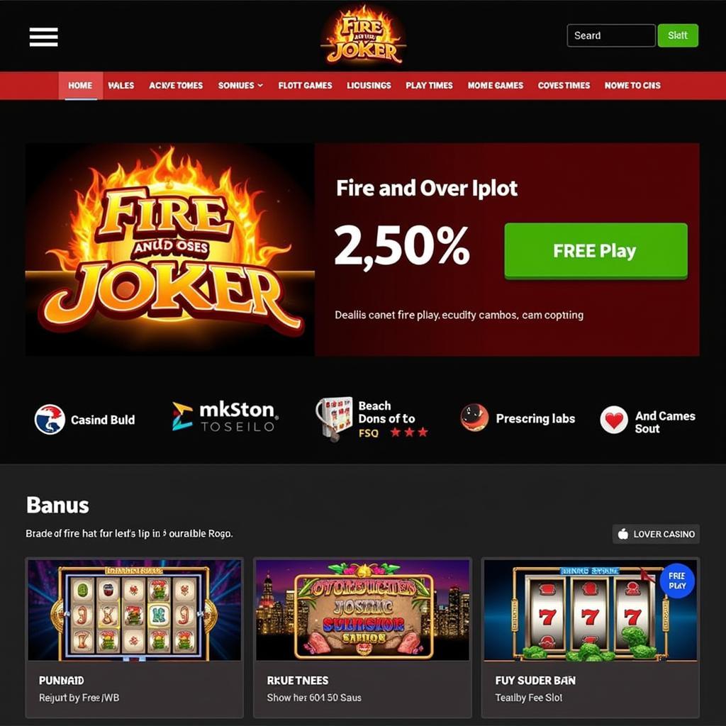 Fire and Roses Joker Free Play Casino Website