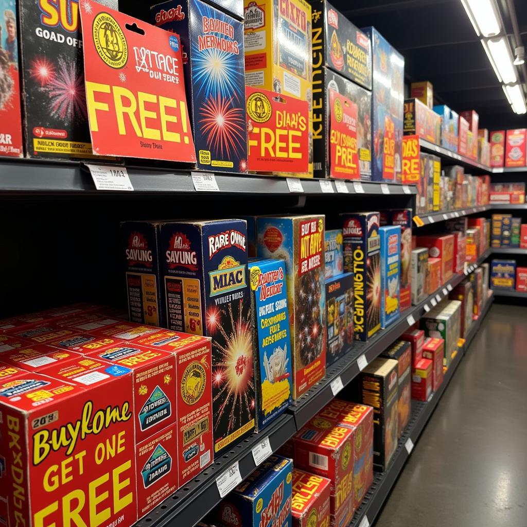 Fireworks Buy One Get One Free Deals