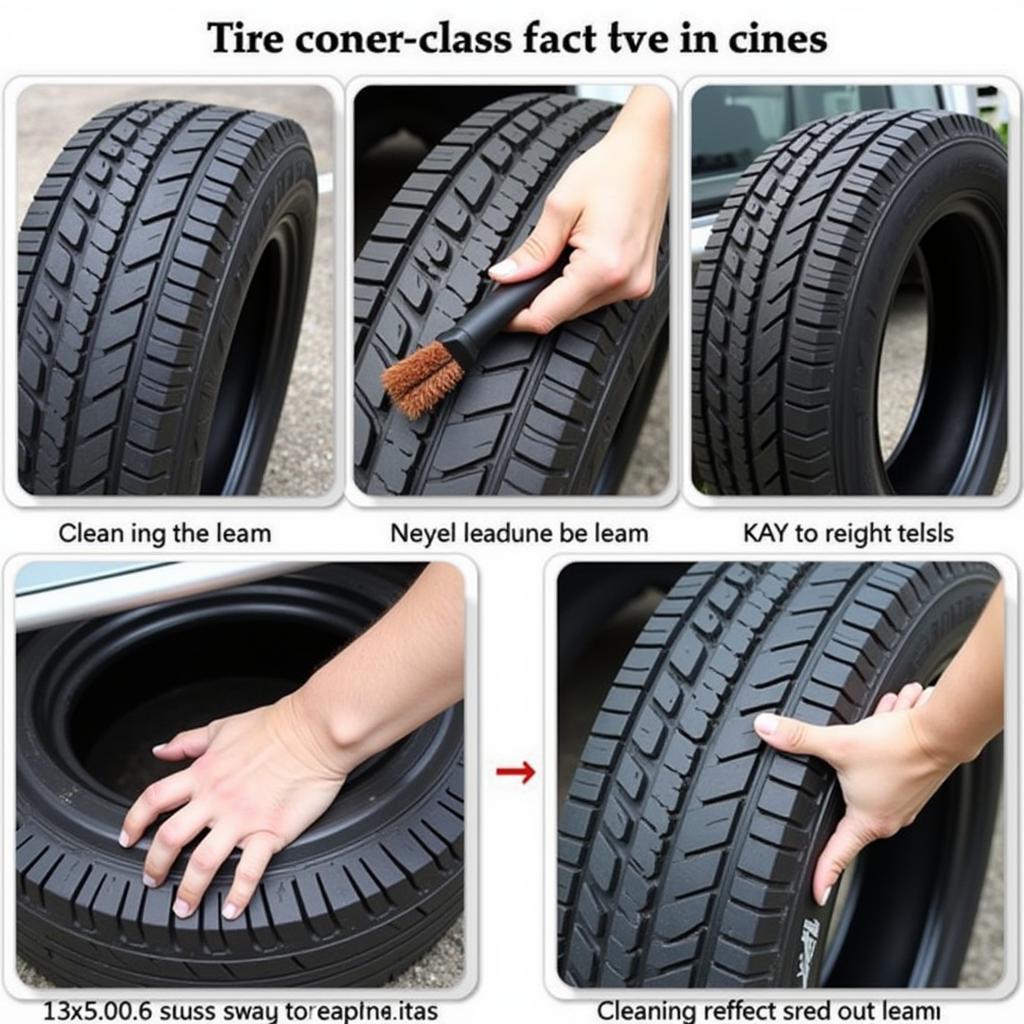 Maintaining 13x5.00-6 Flat Free Tires