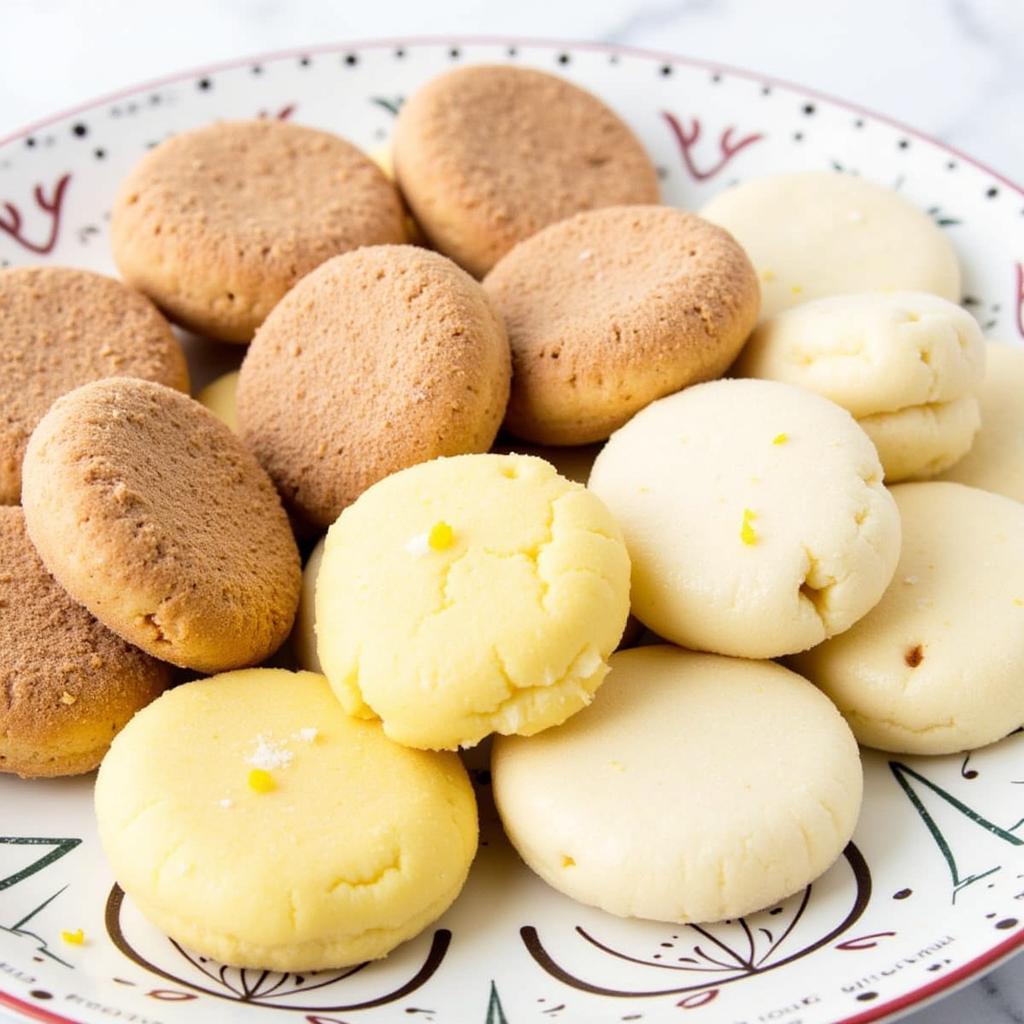 Flavored Gluten-Free Polvorones