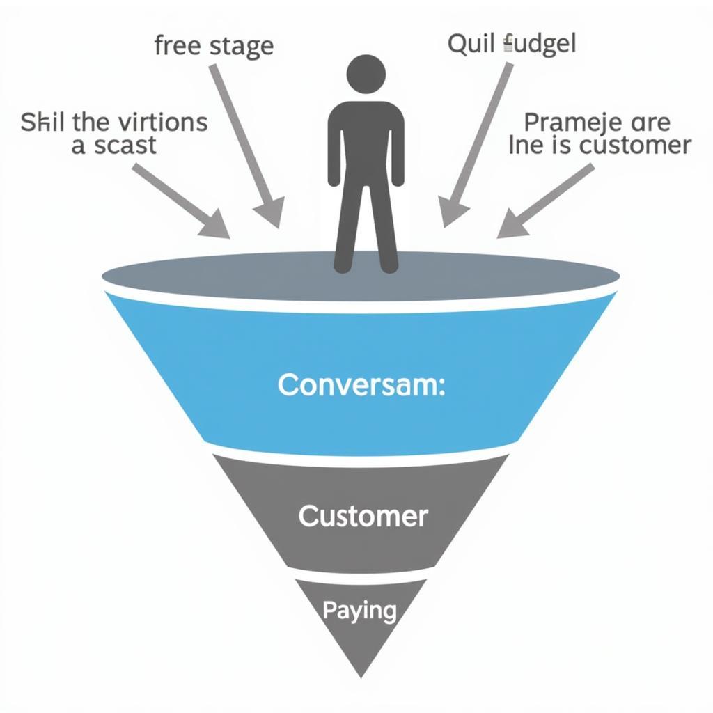 Conversion Funnel Diagram