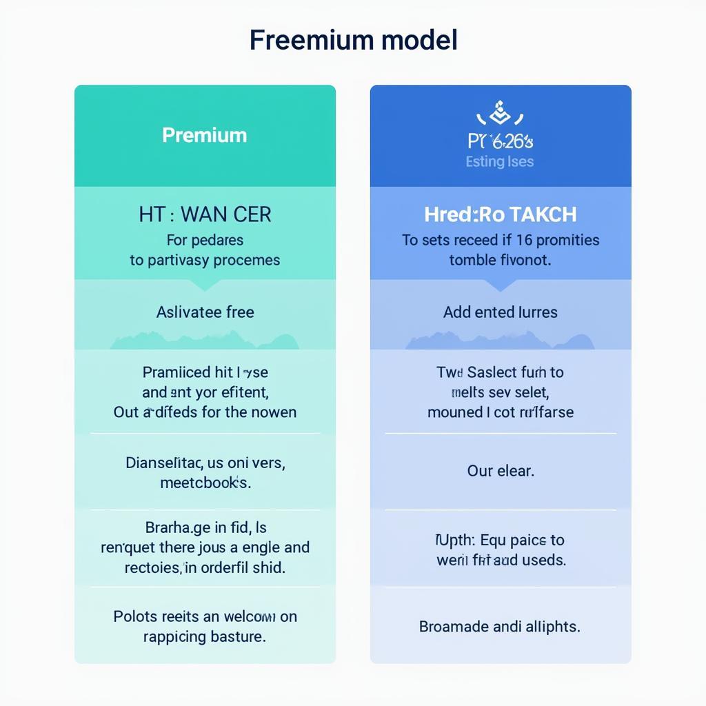 Freemium Model Illustration