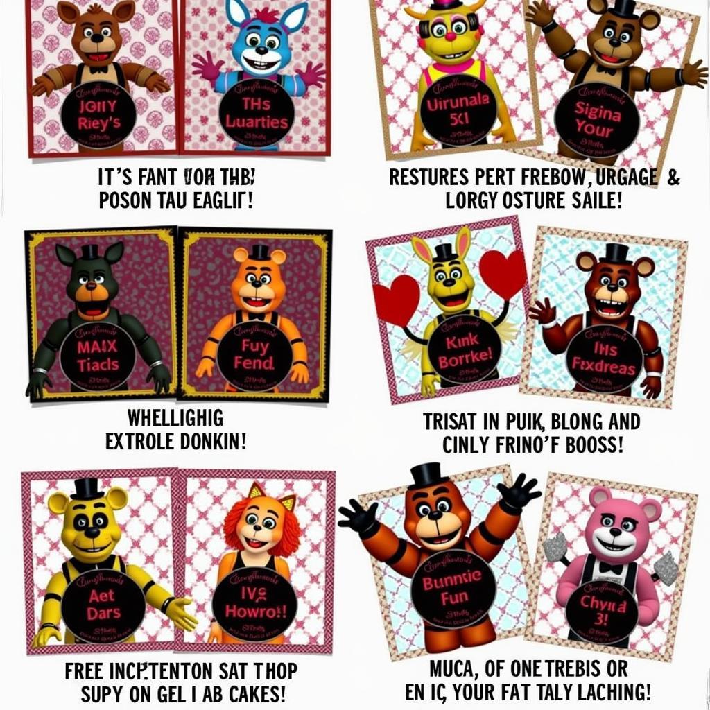 Free Five Nights at Freddy's Invitation Templates: Exploring Different Options