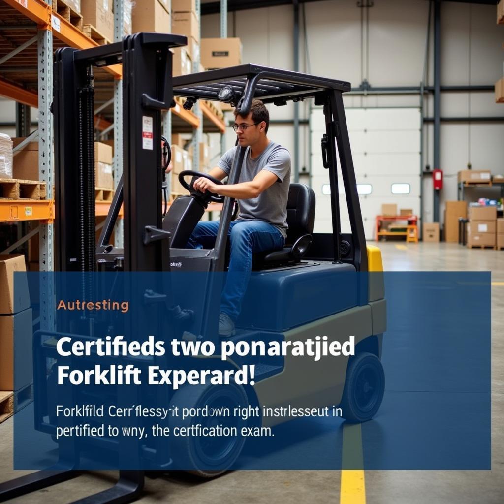 Forklift Operator Certification Exam Success