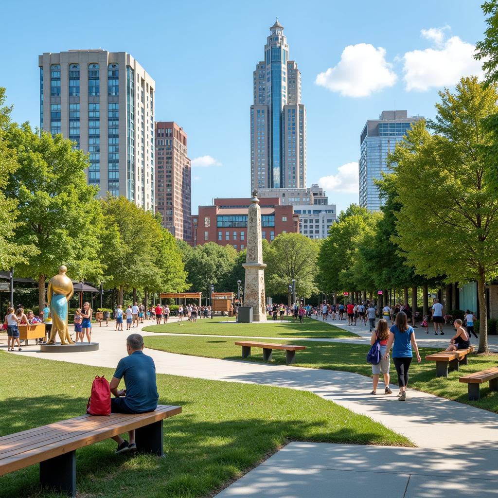 Free Activities at Romare Bearden Park in Charlotte