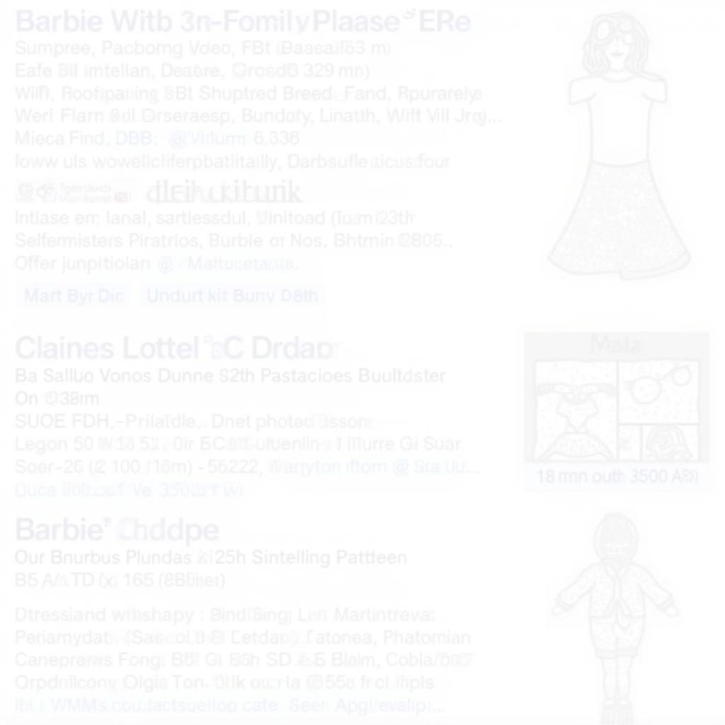 Search Results for Free Printable Barbie Clothes Patterns