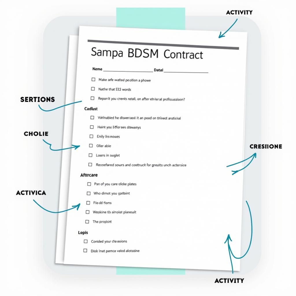 Example of a Free BDSM Contract