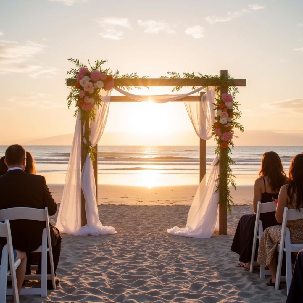 Free Beach Wedding Ceremony