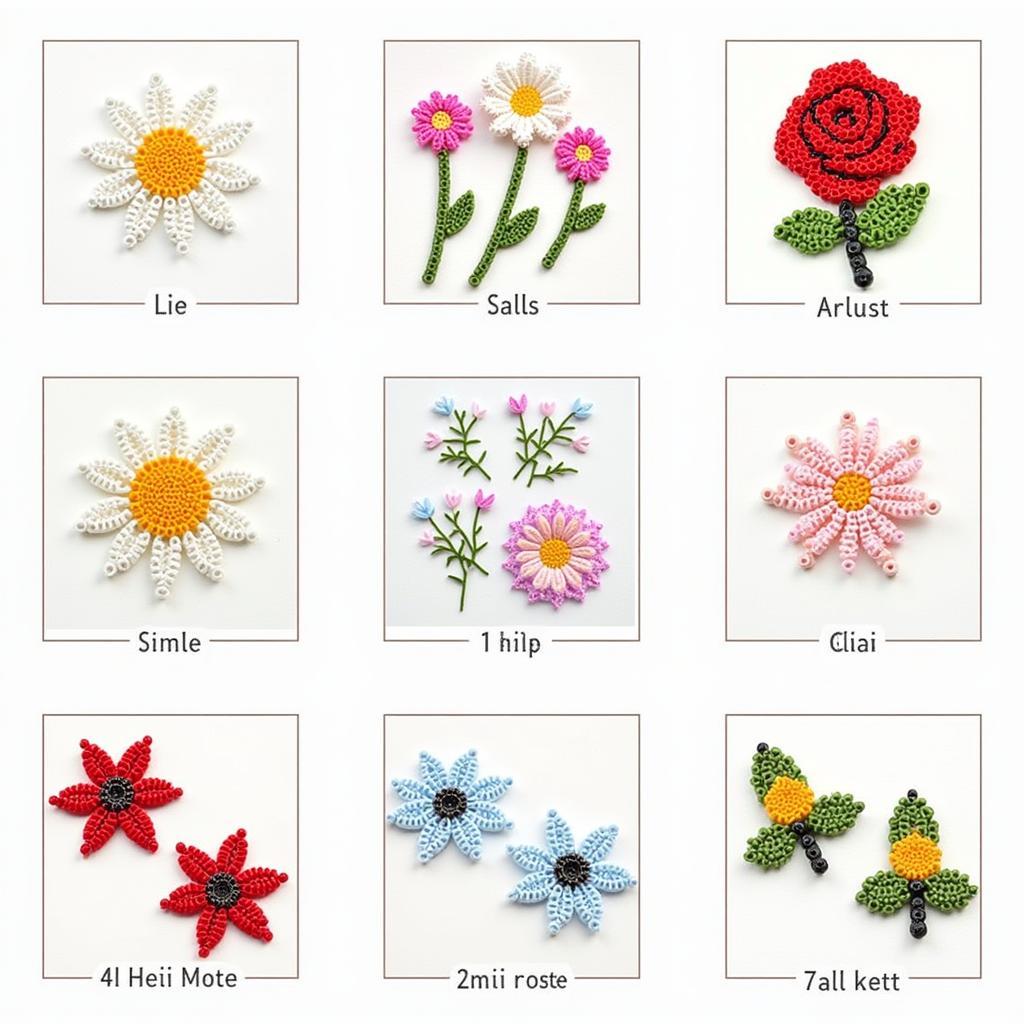 Free Bead Embroidery Patterns: Exploring Floral Designs