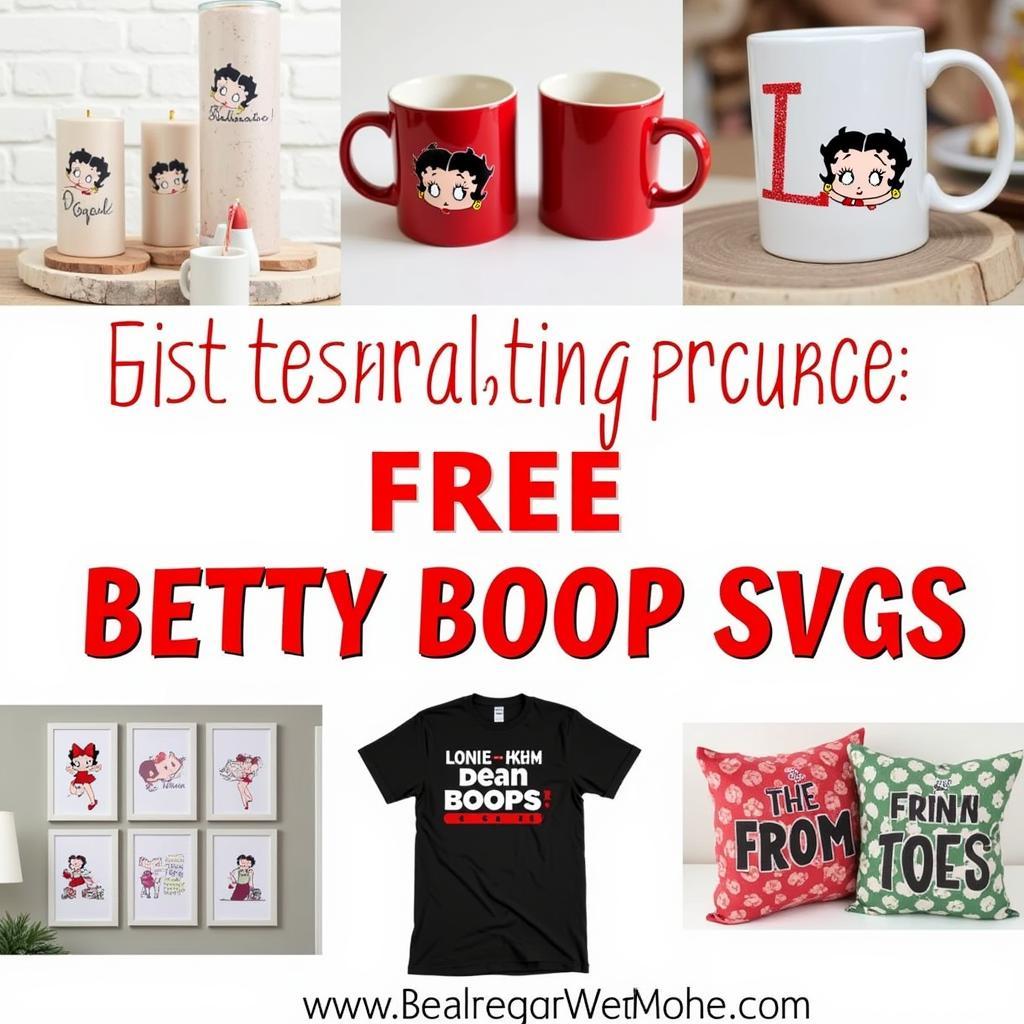 Free Betty Boop SVG for Crafting