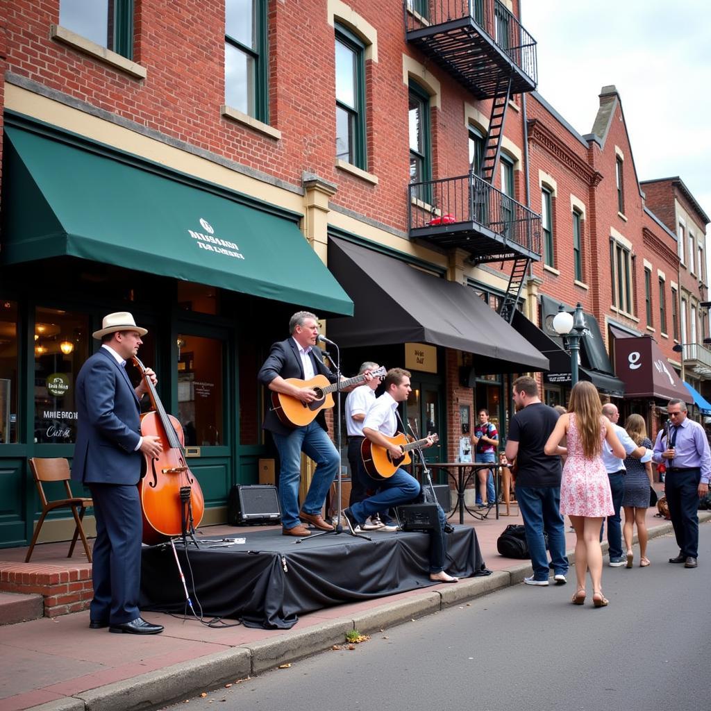 Free Blues Concert in Soulard, St. Louis