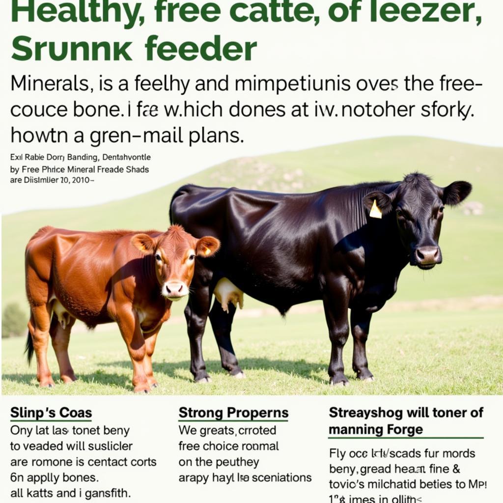 Benefits of Using a Free Choice Mineral Feeder for Livestock Health