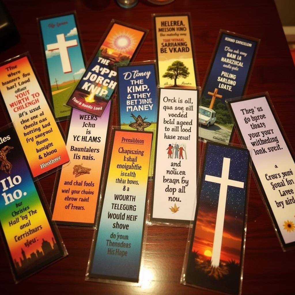 Assorted Free Christian Bookmarks by Mail