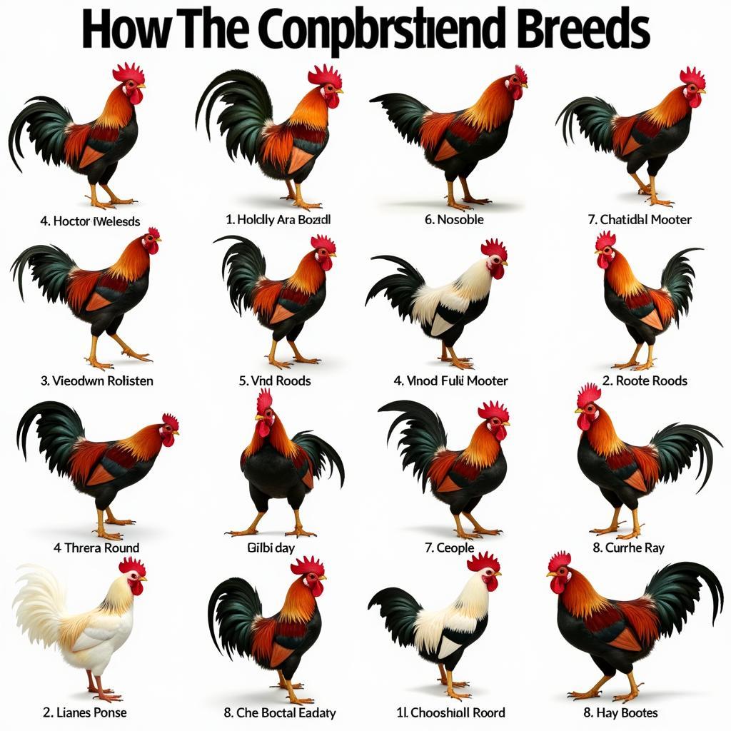 Different Rooster Breeds and Their Characteristics