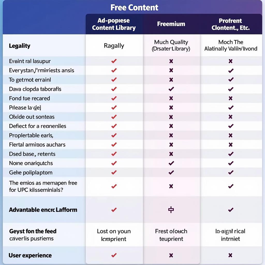 Comparing Free Content Platforms: Features and Legality