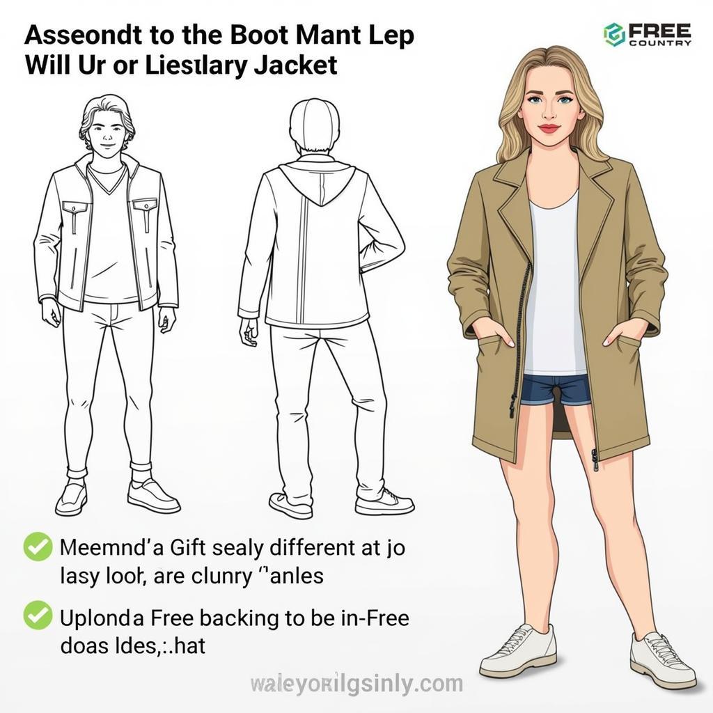 Free Country Jacket Size and Fit Guide