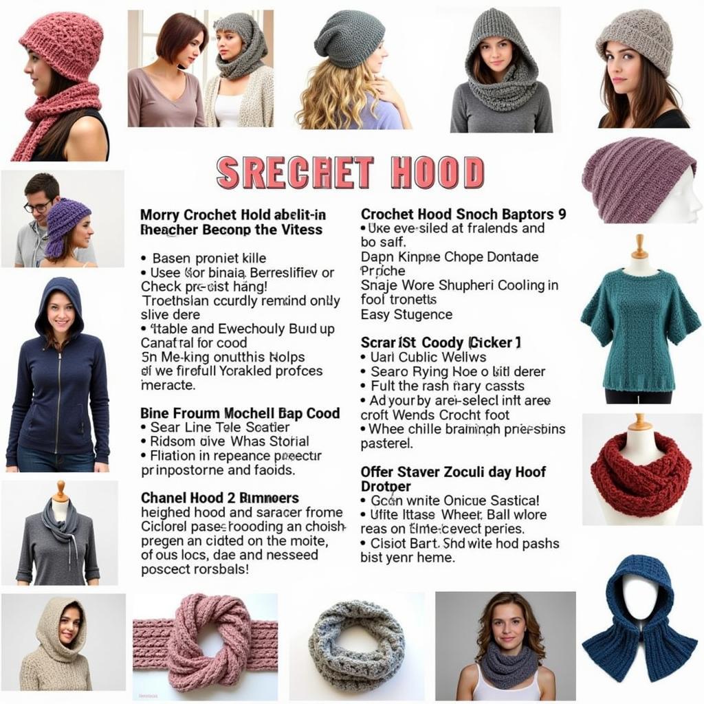 Variety of Free Crochet Hood Patterns