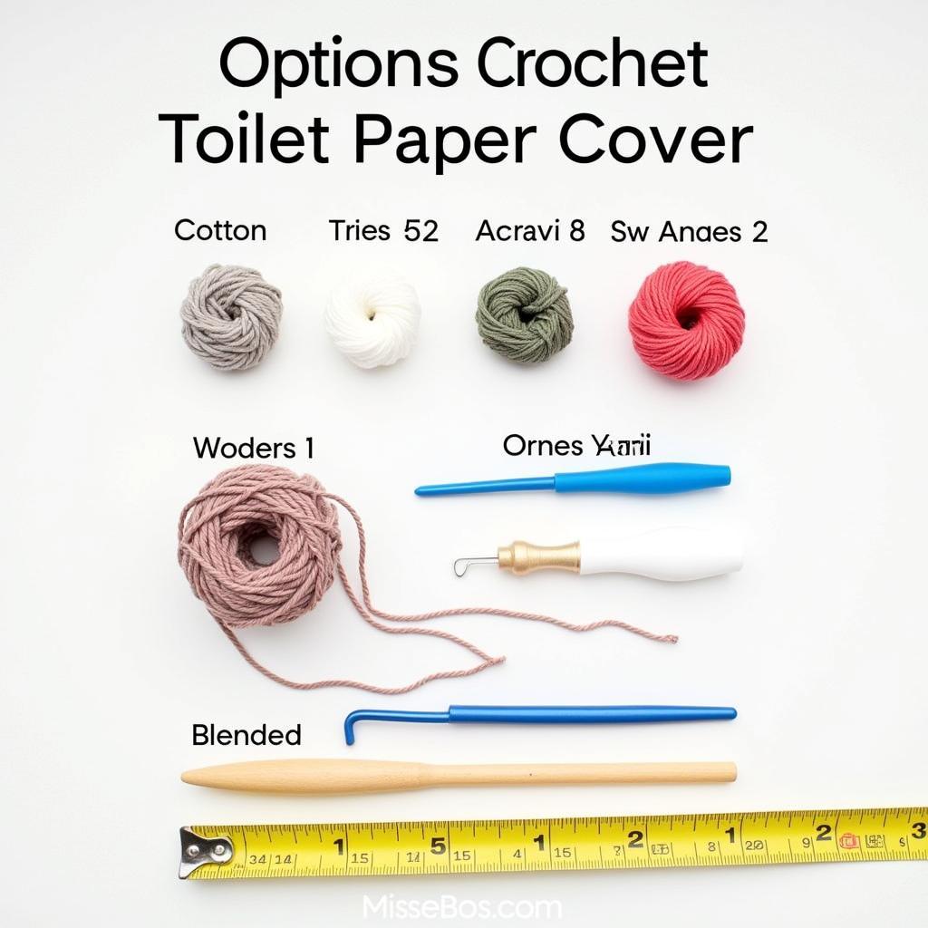 Yarn Selection for Crochet Toilet Paper Cover