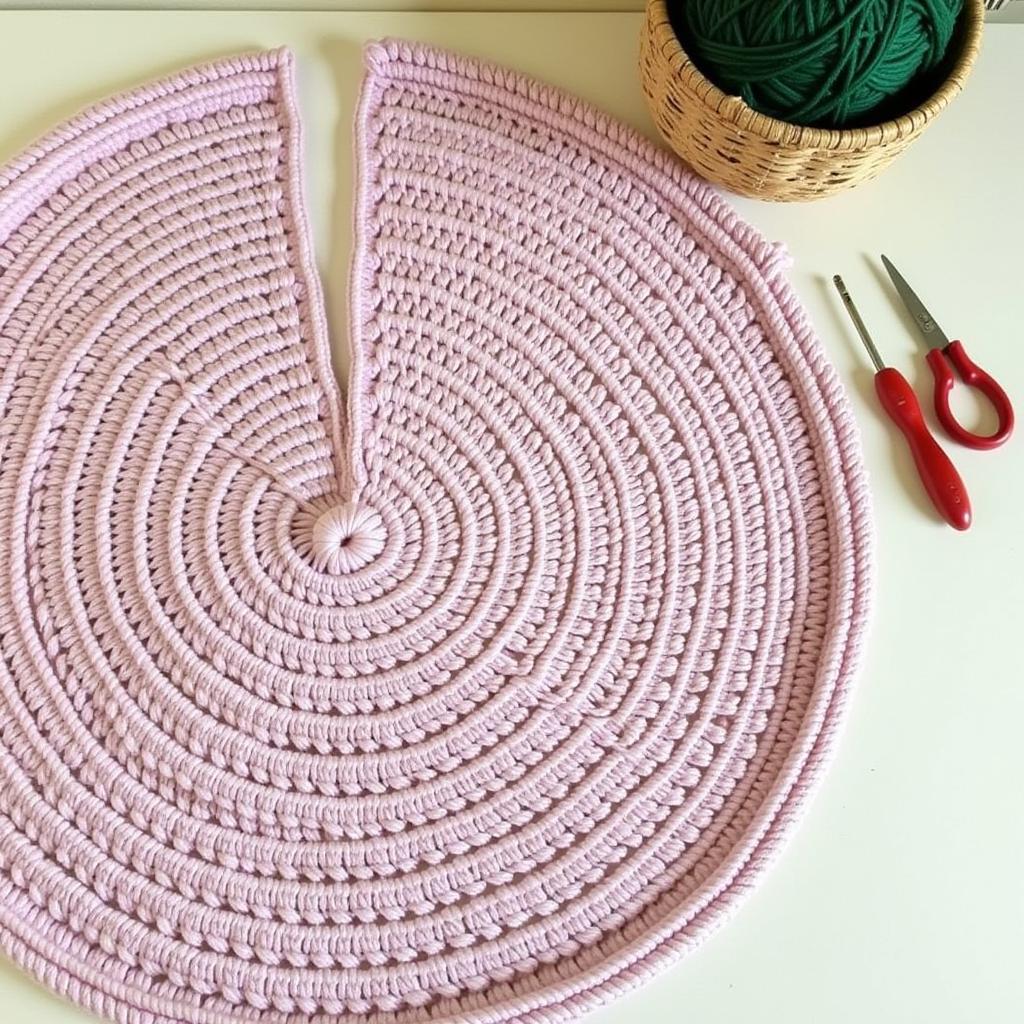 Free Crochet Tree Skirt Patterns for Beginners