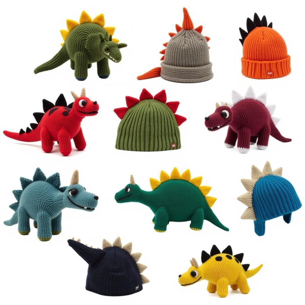 Free Dinosaur Hat Knitting Patterns for Kids