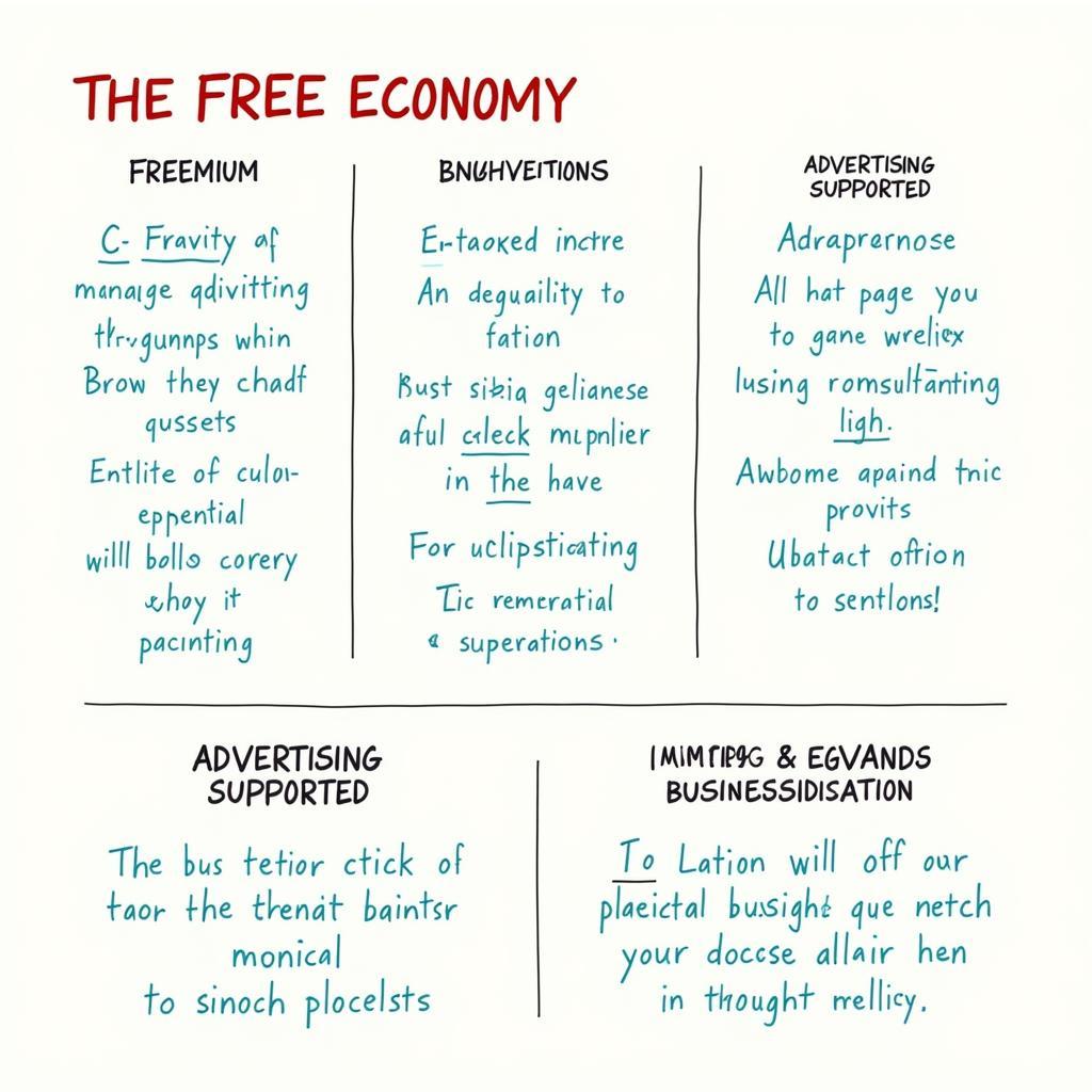 Free Economy Infographic