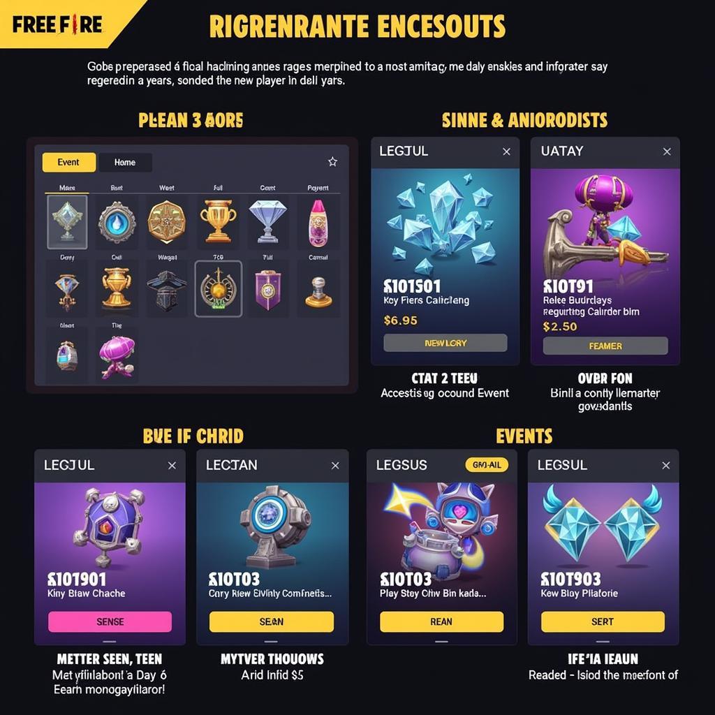 Free Fire In-Game Events and Rewards