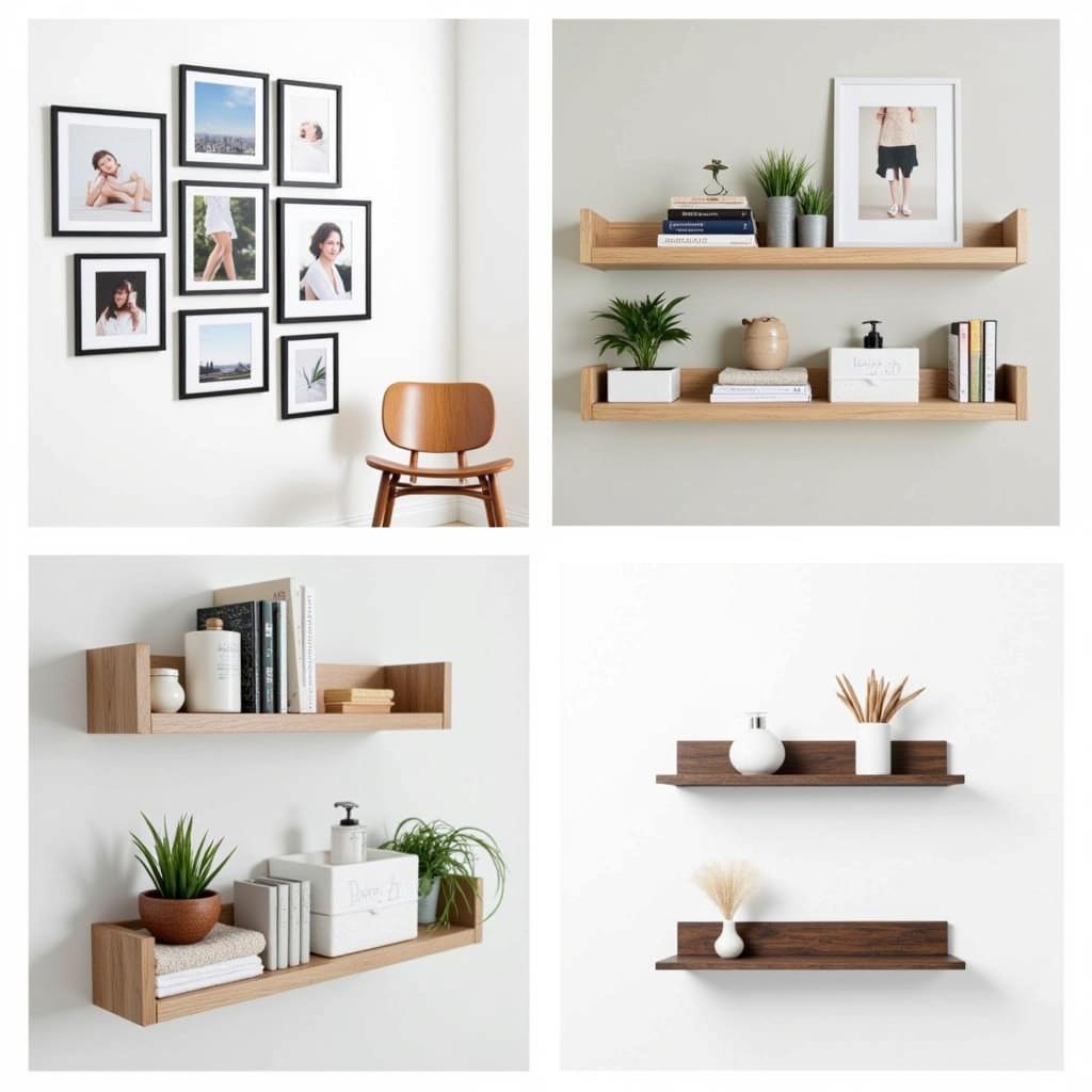 Free Floating Shelves Styling Ideas