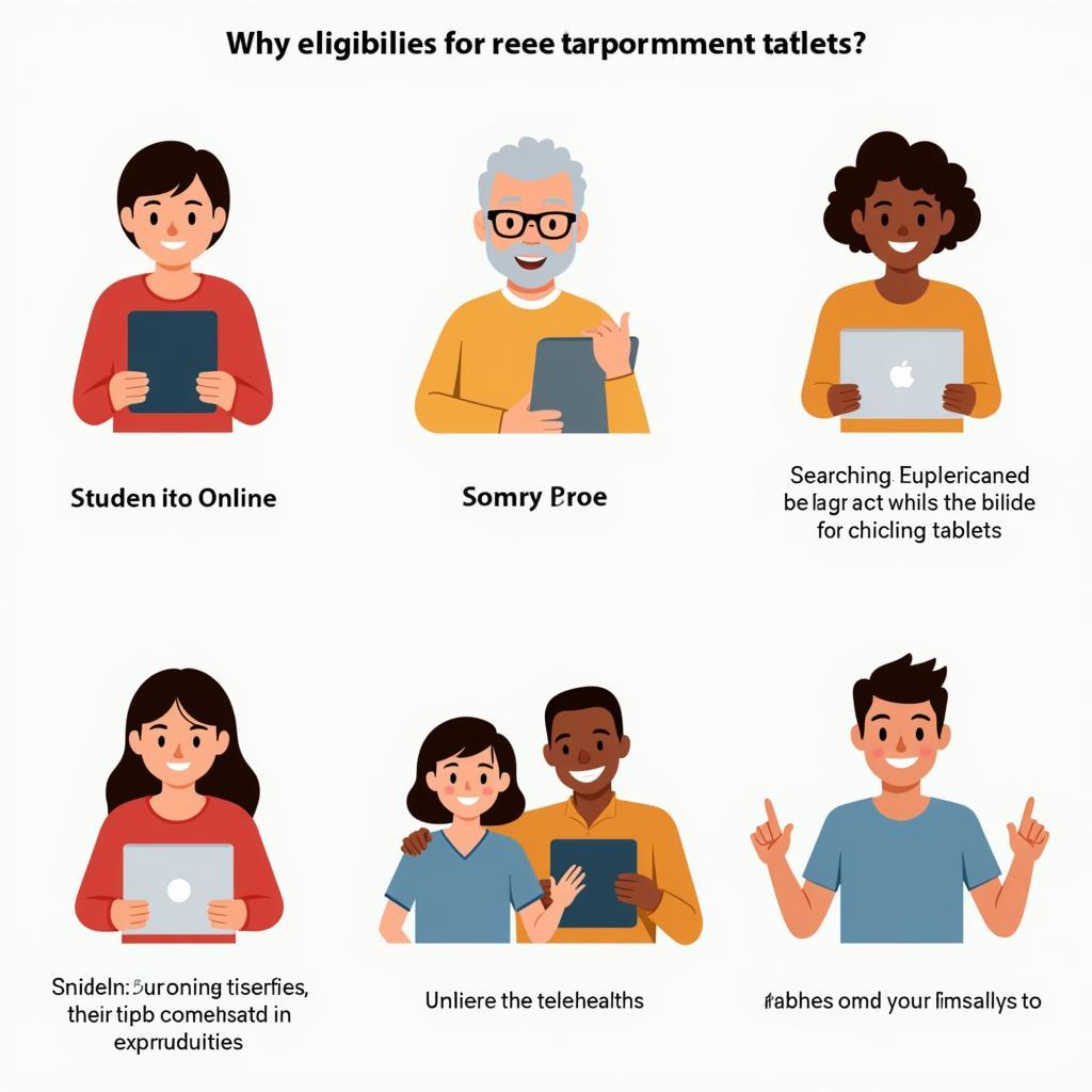 Eligible Recipients for Free Government Tablets