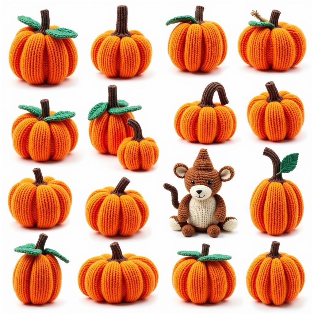 Free Knitting Patterns for Pumpkins: A Variety of Designs