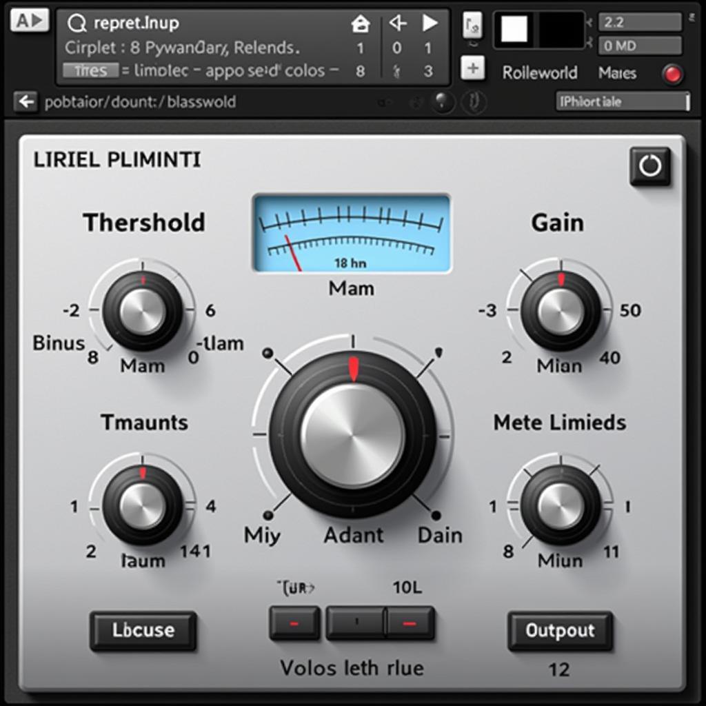 Free Limiter VST Interface