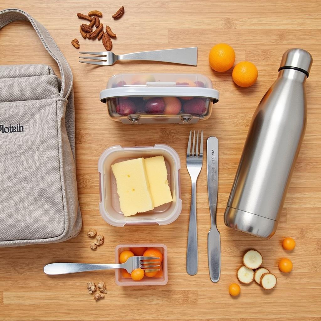 Essential components of a free lunch kit