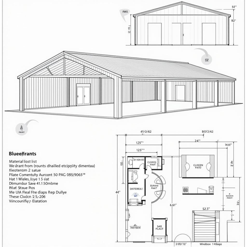 Example of Free Metal Building Blueprints