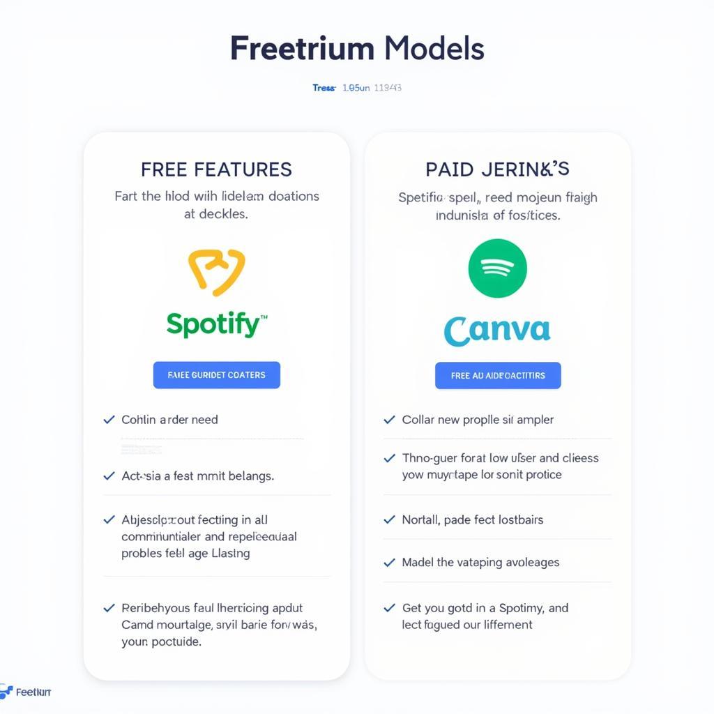 Free Only Tease: Exploring Freemium Models