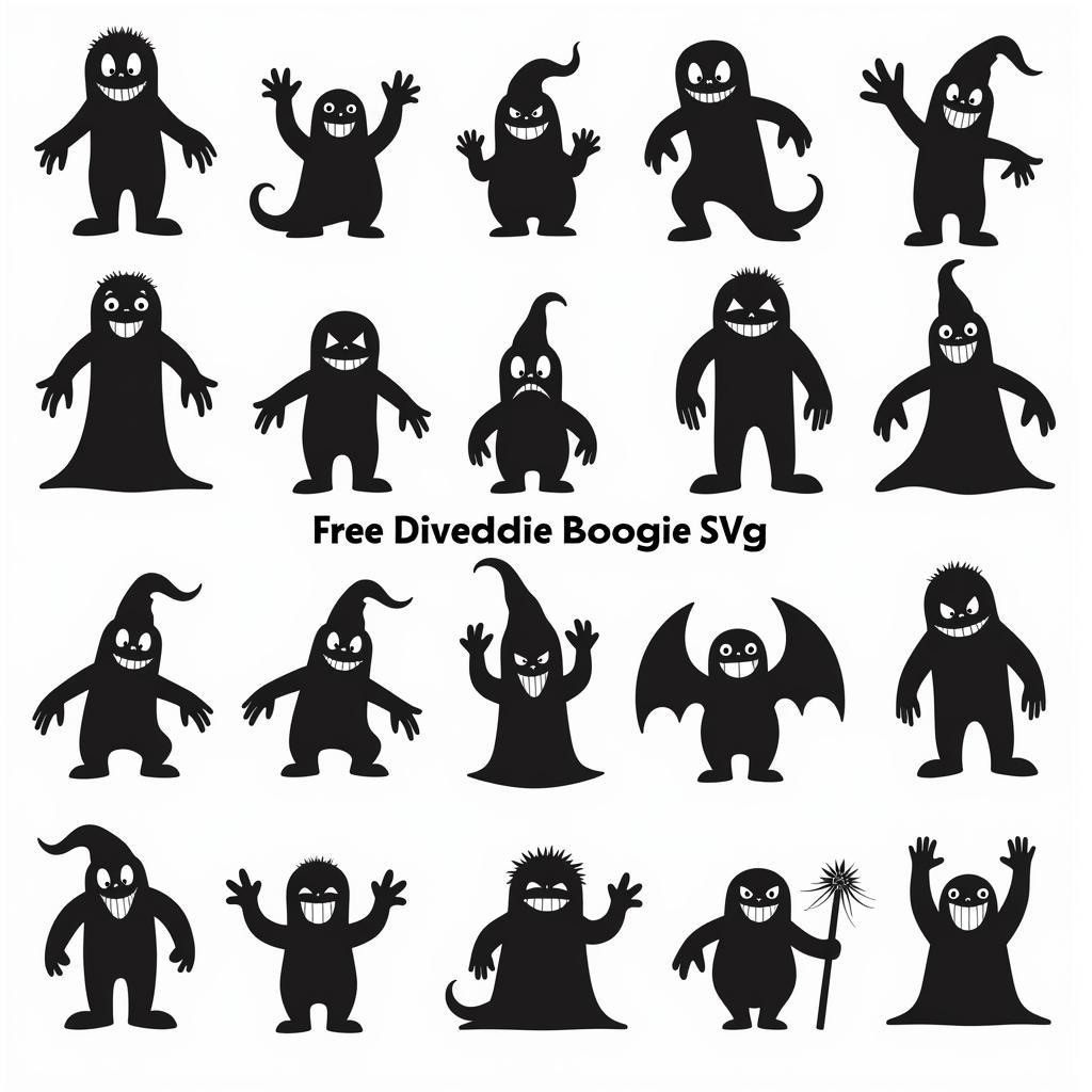 Free Oogie Boogie SVG Designs for Crafting