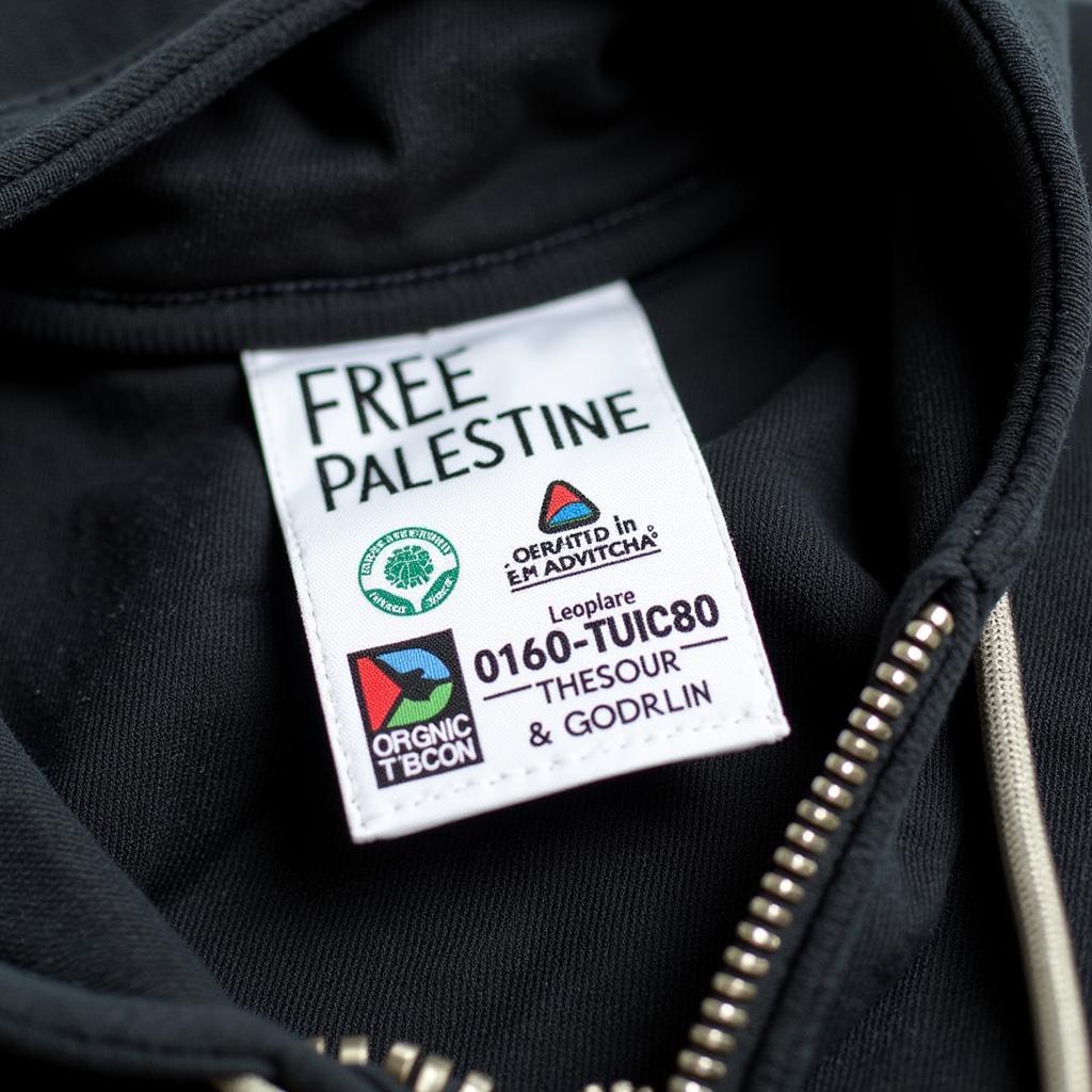 Ethically Produced Free Palestine Hoodie