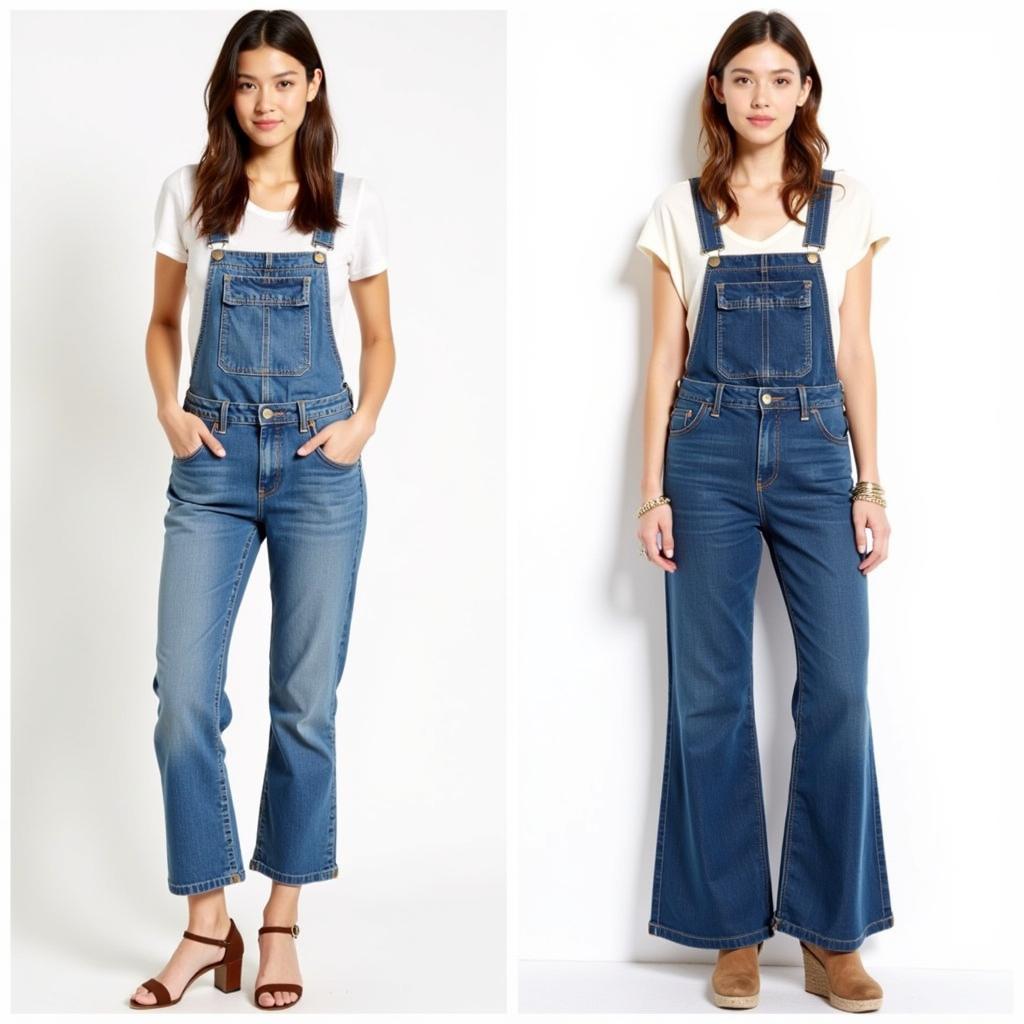 Comparing Free People Overalls and Dupes