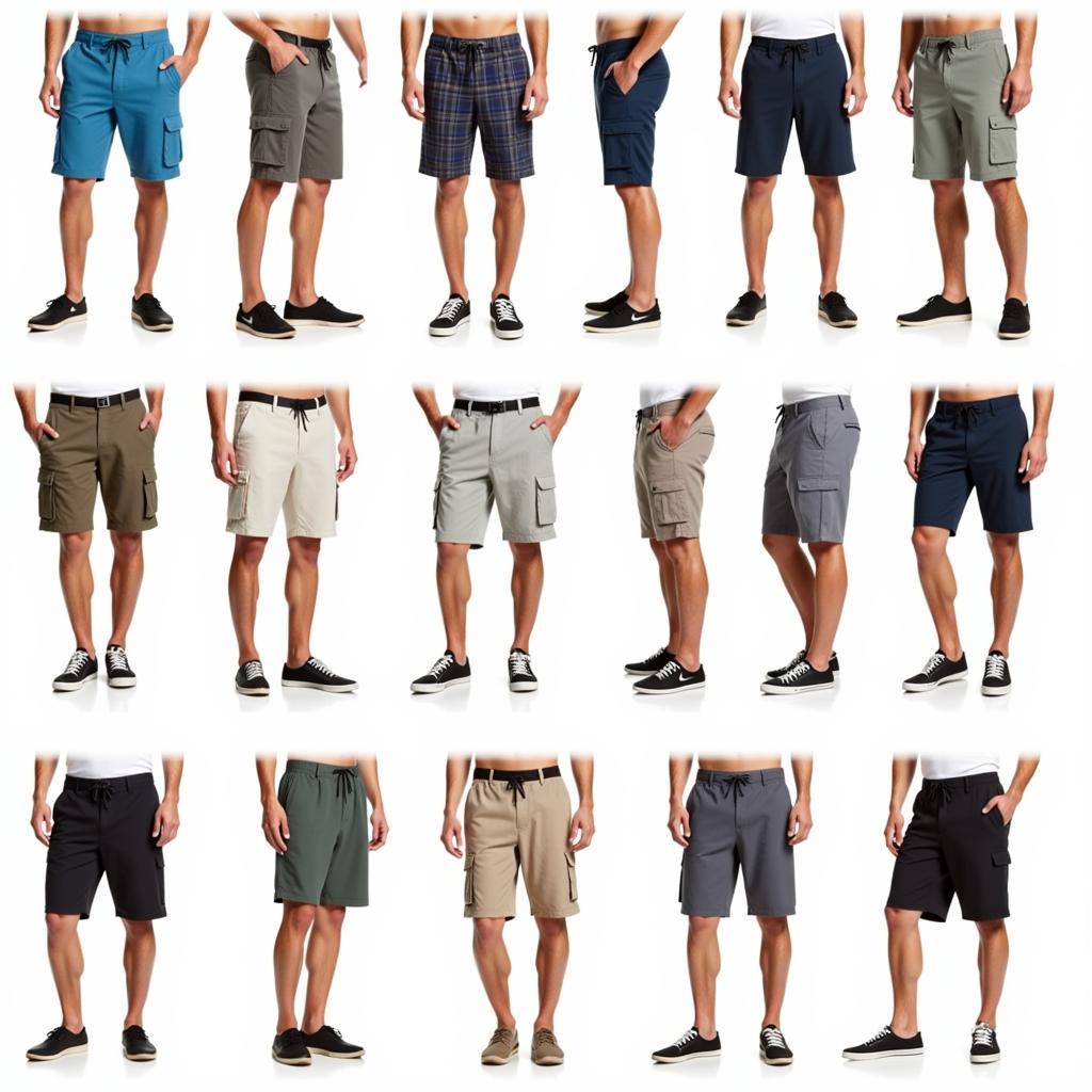 A Variety of Free Planet Mens Shorts Styles and Colors