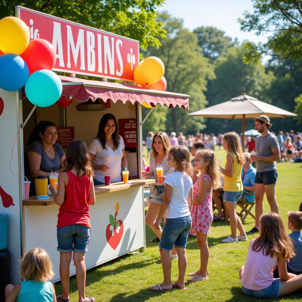 Free Pops Being Given Away at a Summer Event