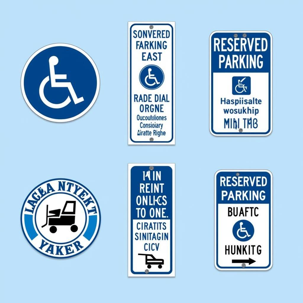 Free Printable Handicap Parking Signs