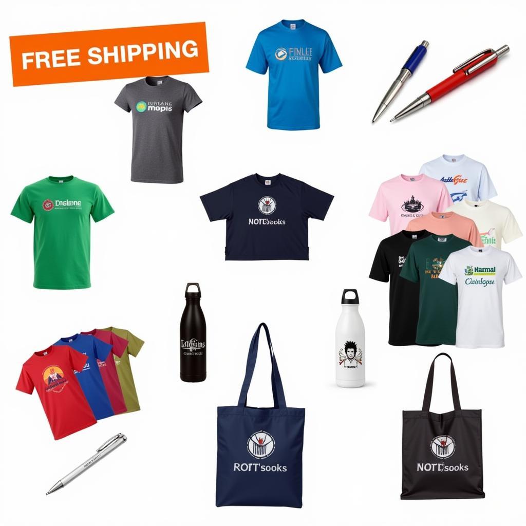 Free Promotional Items with Free Shipping