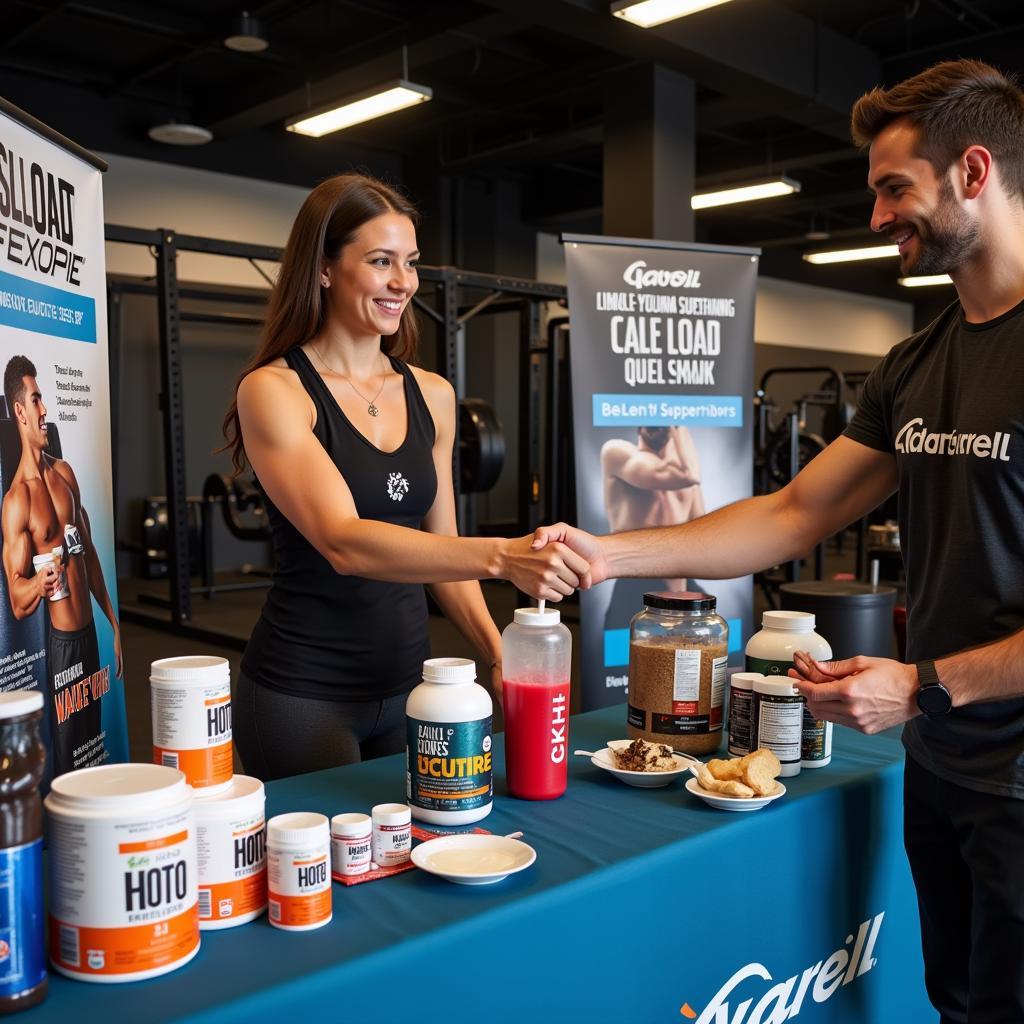 Free Protein Shaker at a Gym Promotion