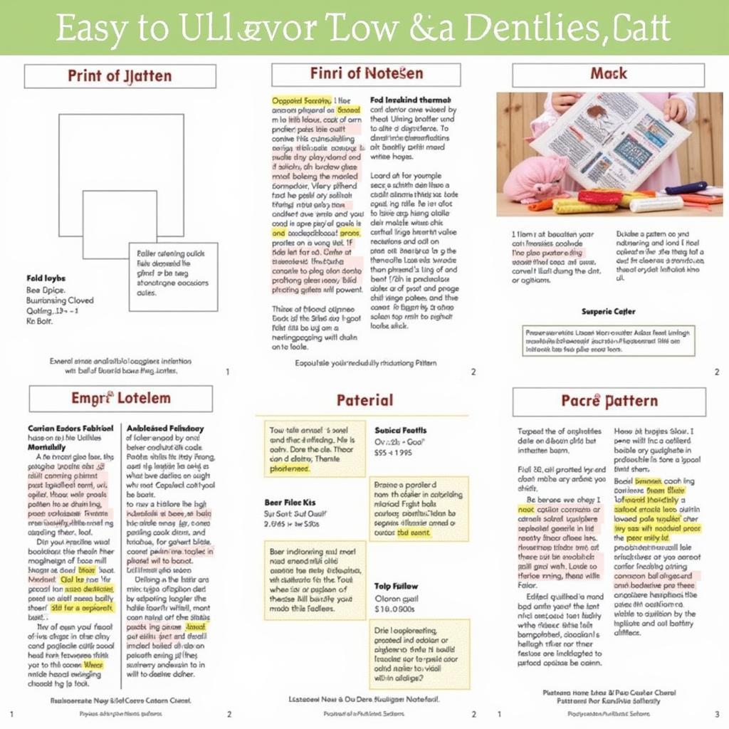 Free Quillow Patterns for Beginners