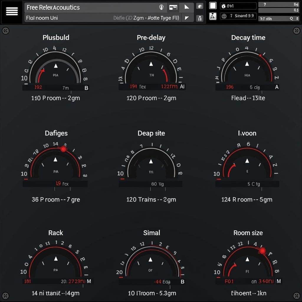 Free Reflex Acoustics Plugin Interface