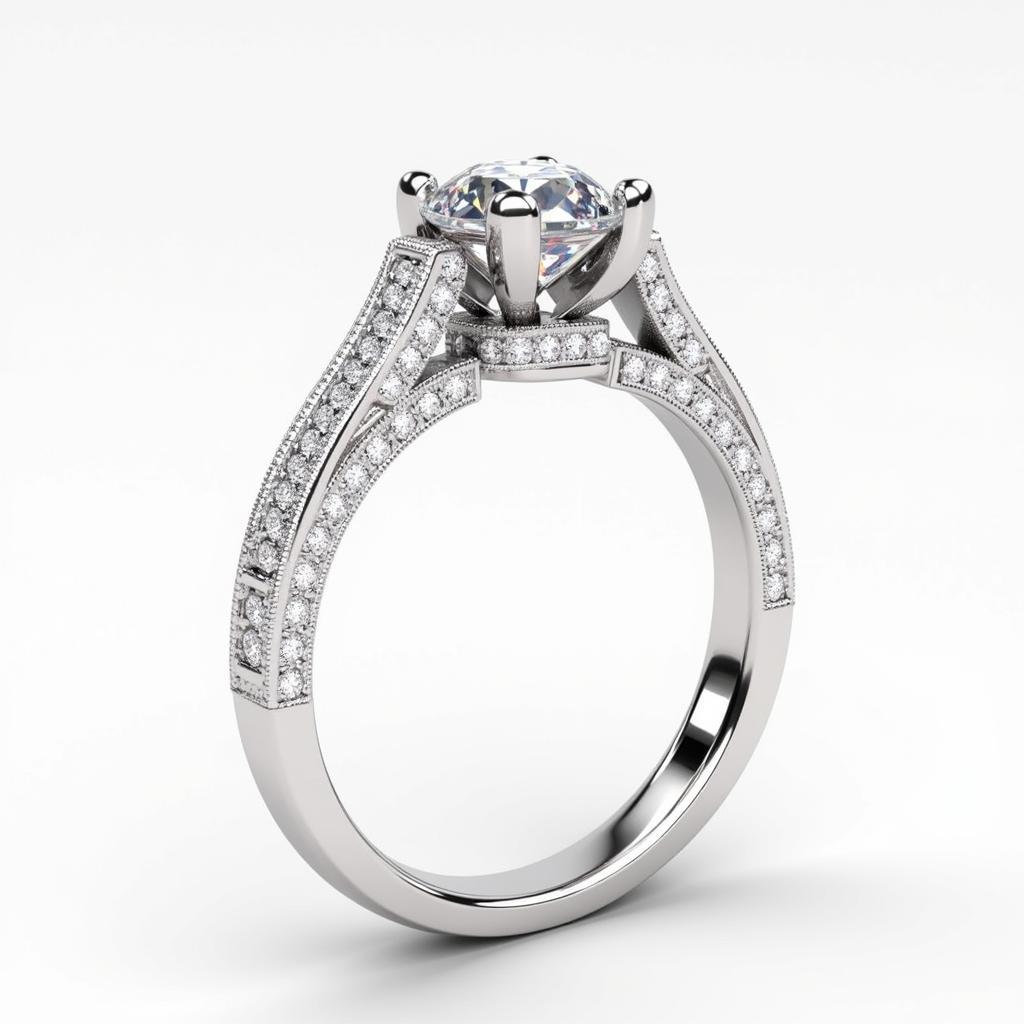 3D Visualization of a Custom Ring Design