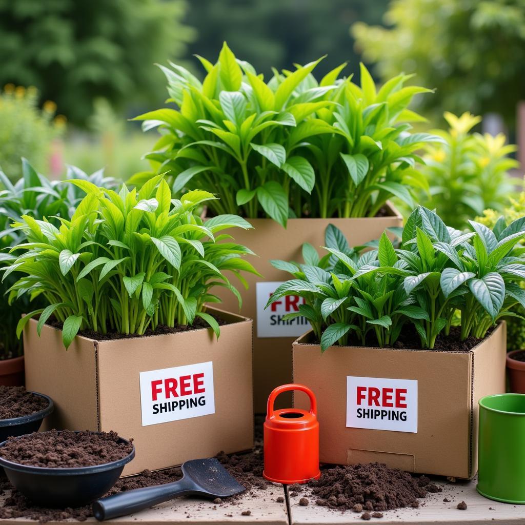 Online Plants with Free Shipping