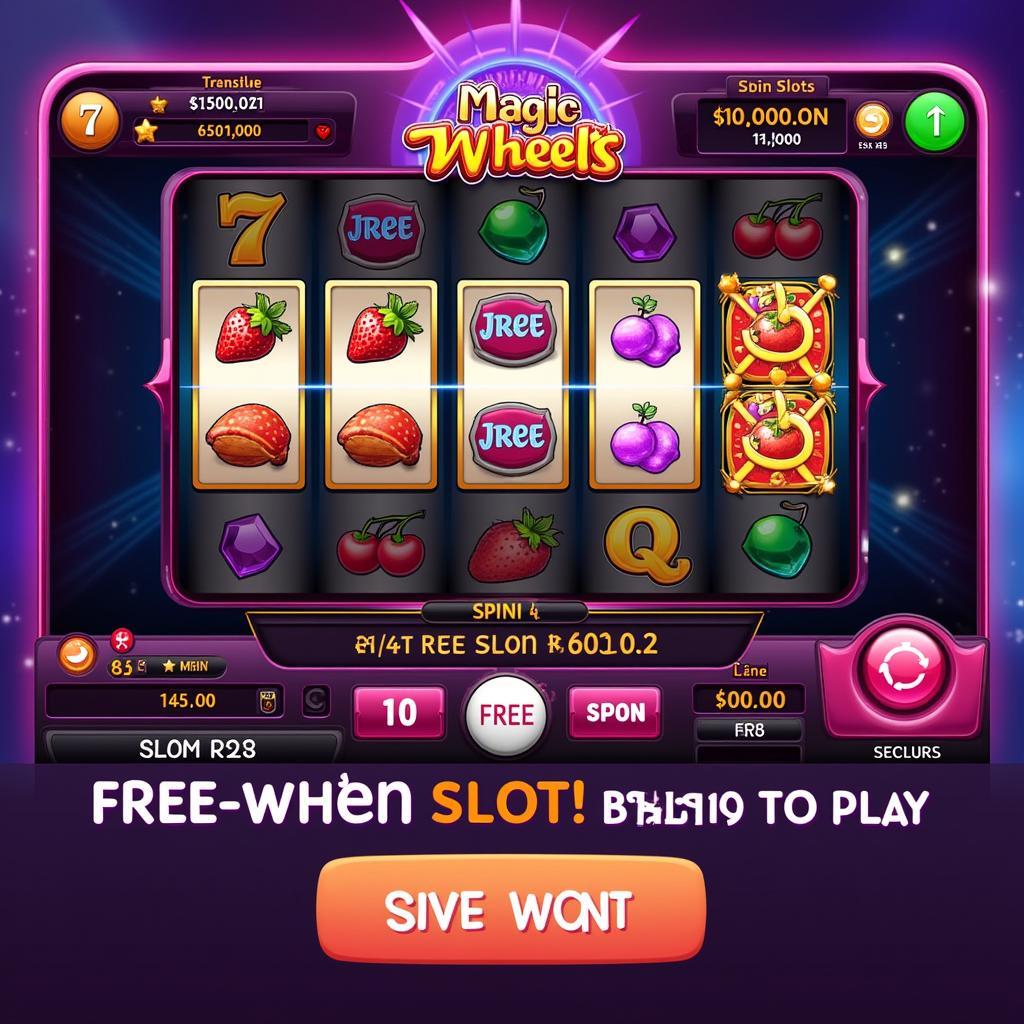 Free Slots Magic Wheel Gameplay