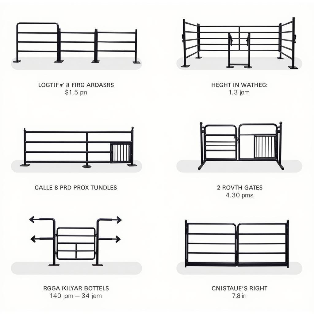 Different Types of Free Standing Cattle Panels