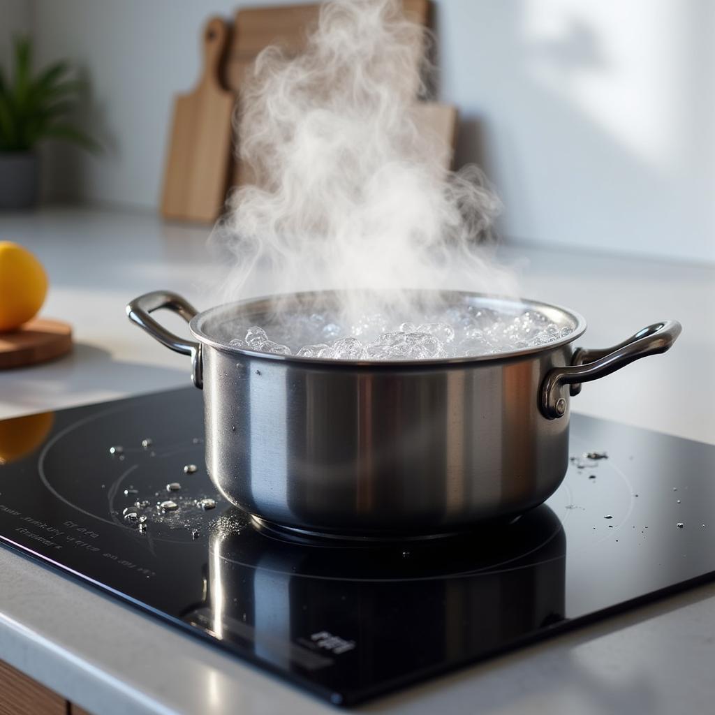 Free Standing Induction Range Cooking Demonstration